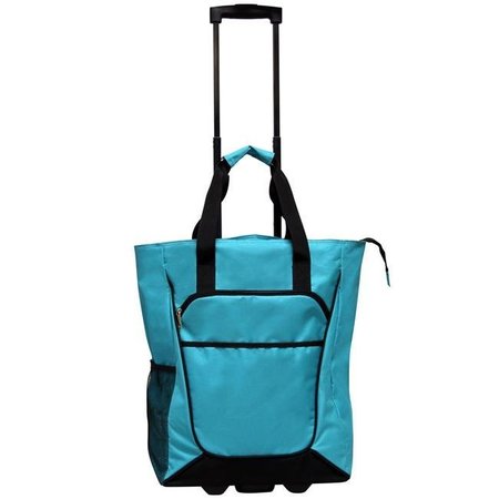 PREFERRED NATION Preferred Nation P1158.TEAL Rolling Tote; Teal P1158.TEAL